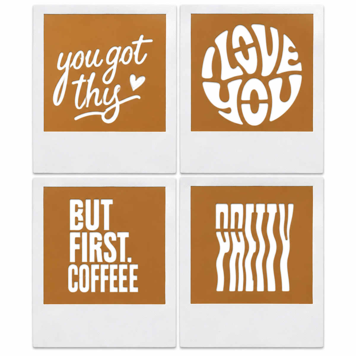 Motivational Stencil Set