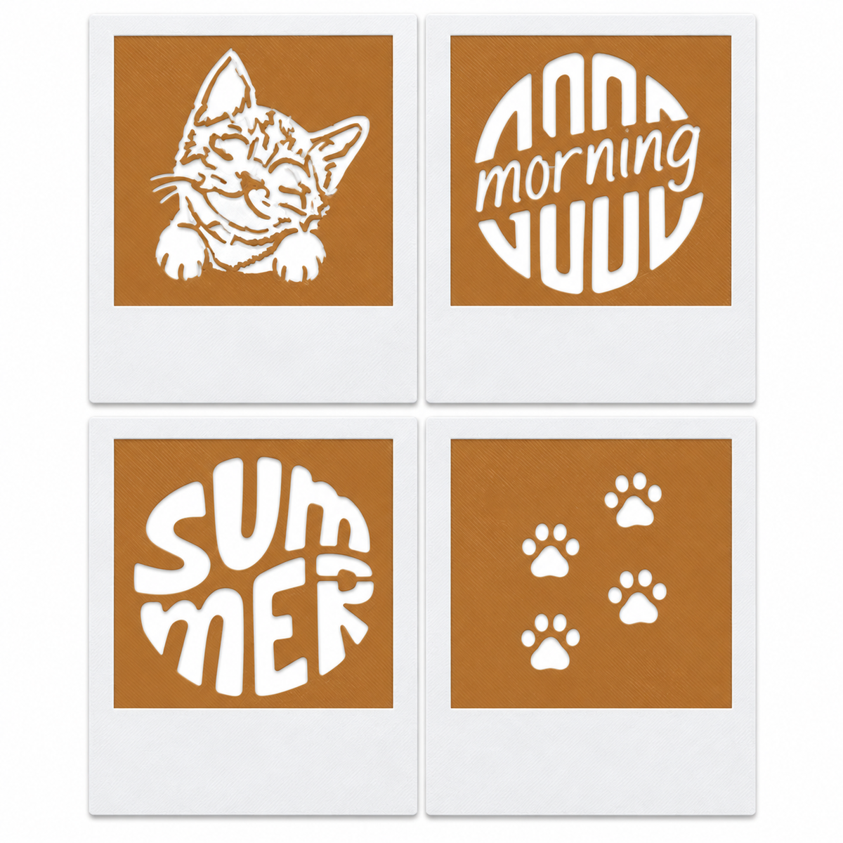 Cats Stencil Set